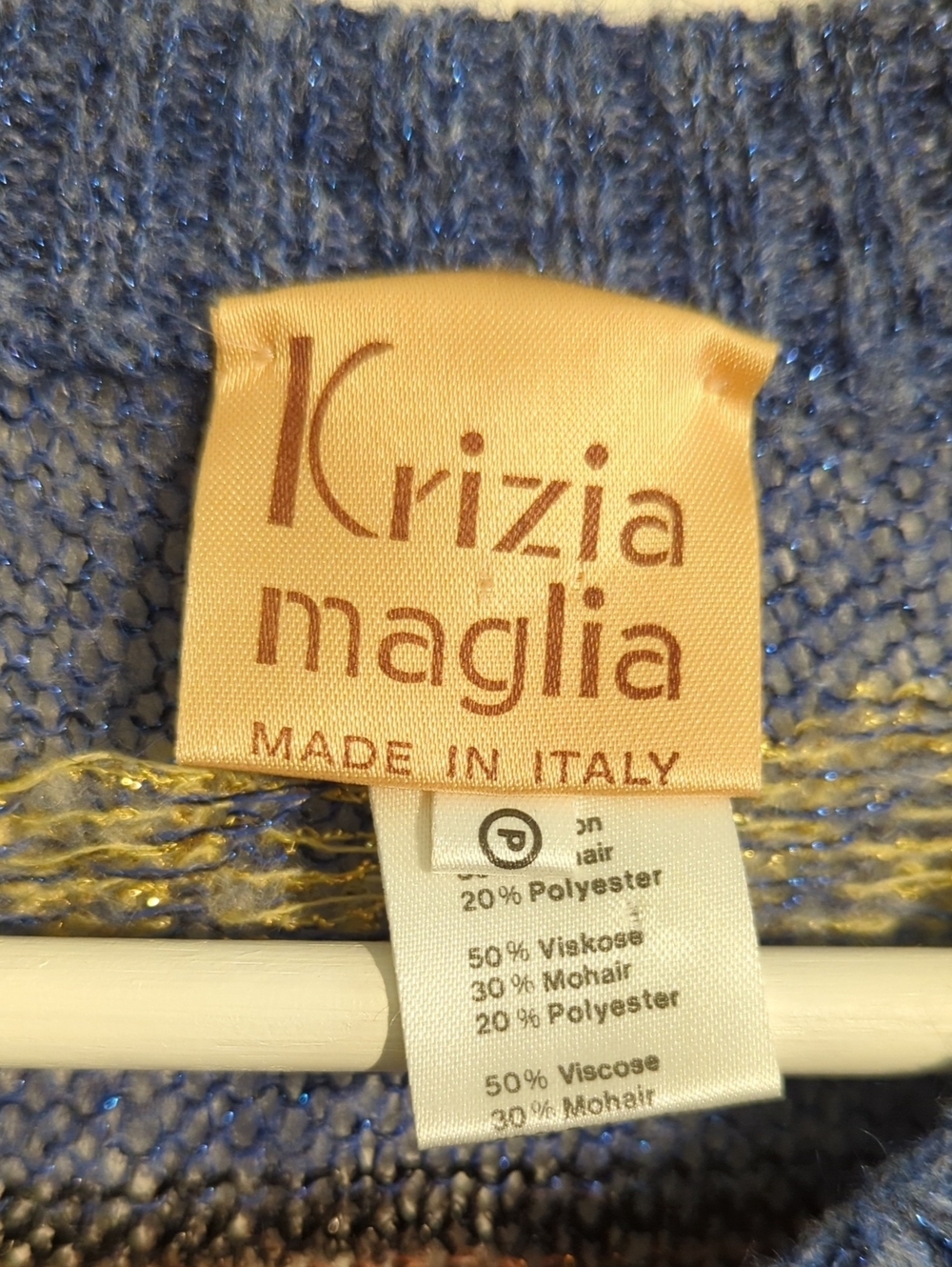 KRIZIA MAGLIA patterned cardigan sweater - size medium - Picture 2 of 10
